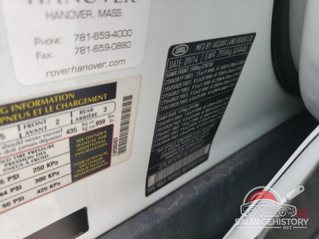 SALWR2WF6EA500407 2014 LAND ROVER RANGEROVER photo no. 13