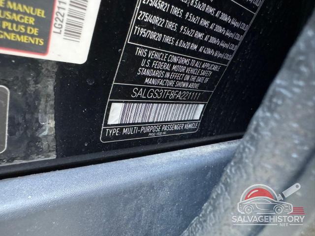 SALGS3TF8FA221111 2015 LAND ROVER RANGEROVER photo no. 10