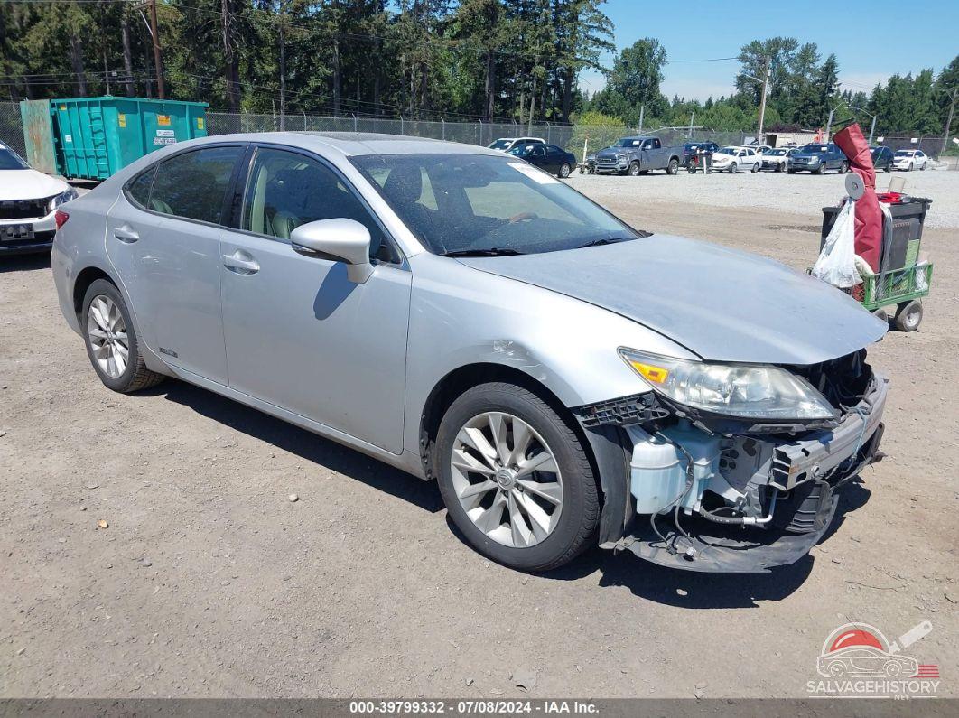 JTHBW1GG6D2029155 2013 LEXUS ES 300H photo no. 6