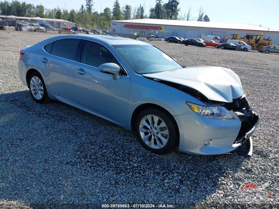 JTHBW1GG7D2031836 2013 LEXUS ES 300H photo no. 5