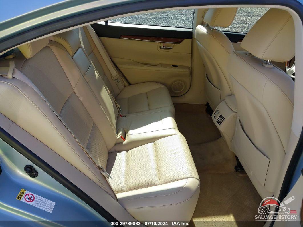 JTHBW1GG7D2031836 2013 LEXUS ES 300H photo no. 8