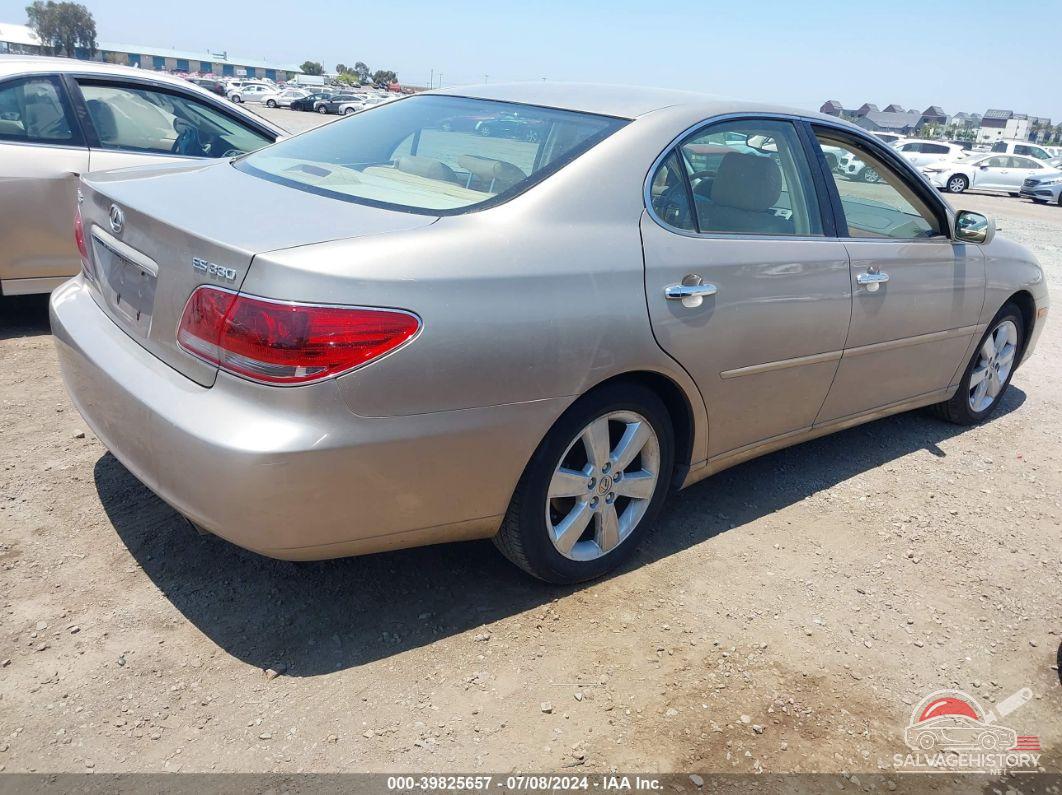 JTHBA30G955106928 2005 LEXUS ES 330 photo no. 4
