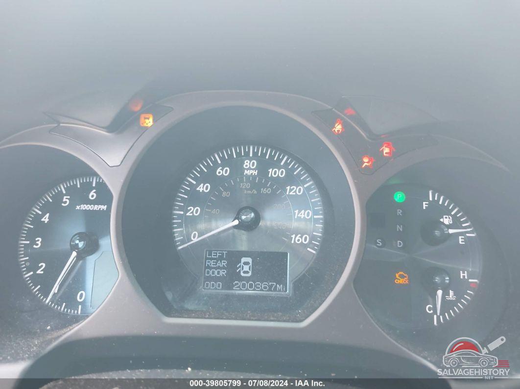 JTHCE96S190022581 2009 LEXUS GS 350 photo no. 7