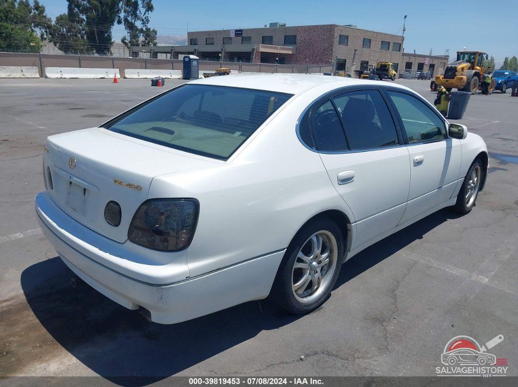 JT8BH68X3W0011975 1998 LEXUS GS 400 photo no. 4