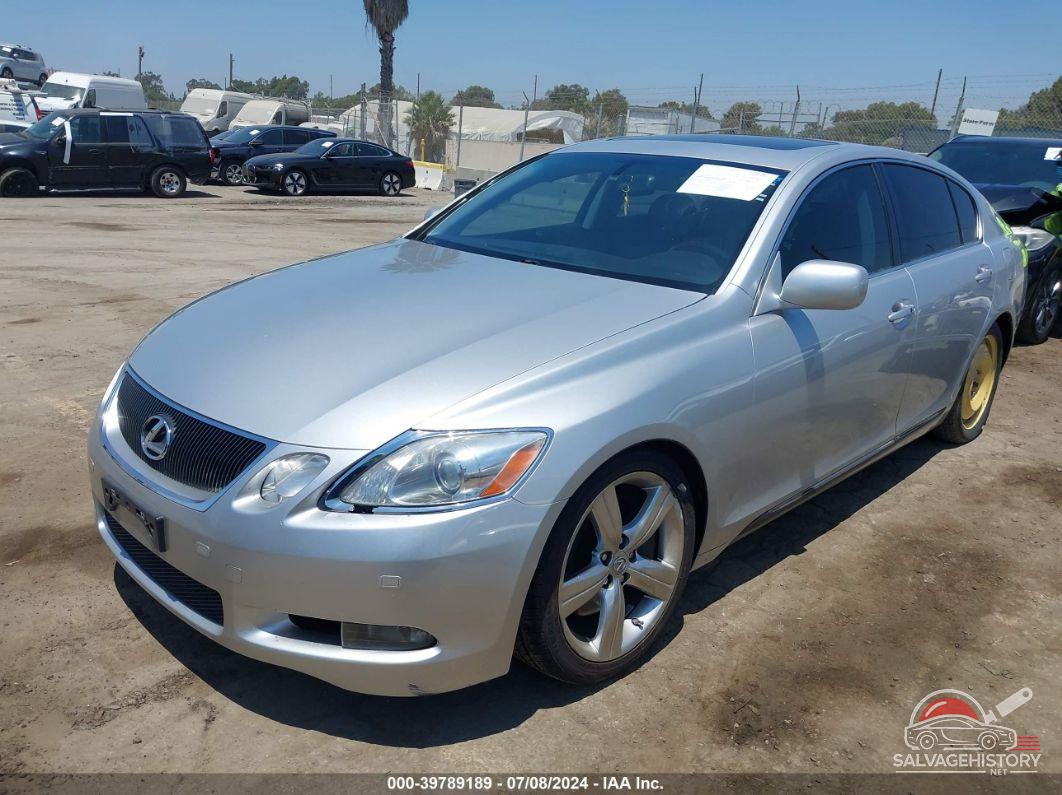 JTHBN96S765001258 2006 LEXUS GS 430 photo no. 2