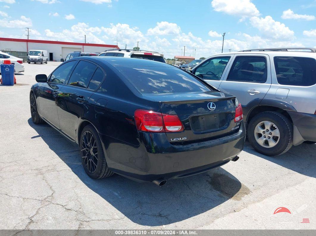 JTHBN96S965003383 2006 LEXUS GS 430 photo no. 3