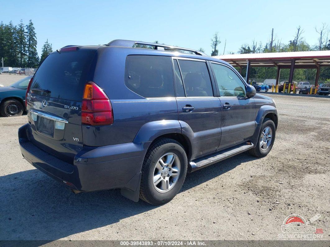 JTJBT20X530005902 2003 LEXUS GX photo no. 4