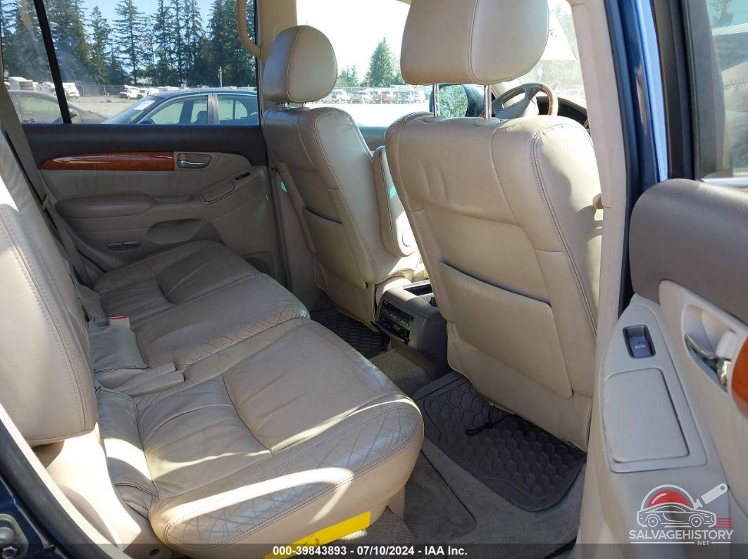 JTJBT20X530005902 2003 LEXUS GX photo no. 8