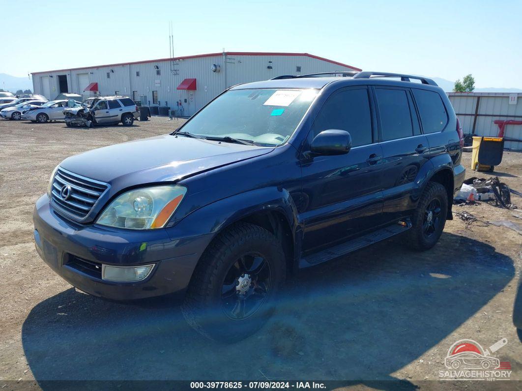 JTJBT20XX30010528 2003 LEXUS GX photo no. 2