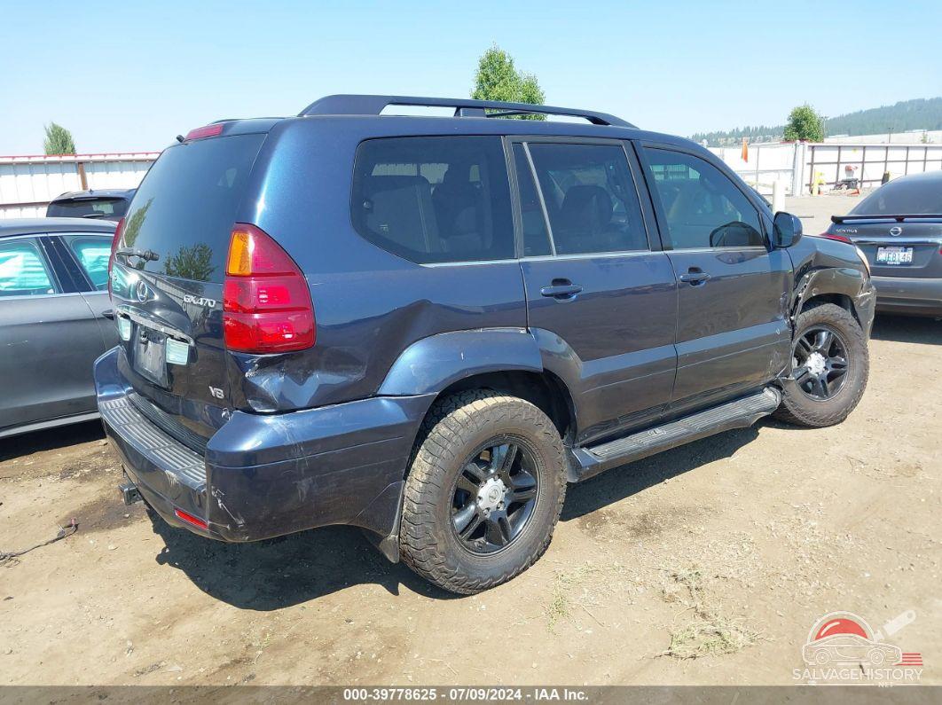 JTJBT20XX30010528 2003 LEXUS GX photo no. 4