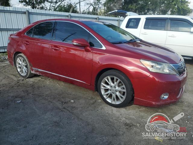 JTHBB1BA2A2029390 2010 LEXUS HS photo no. 4