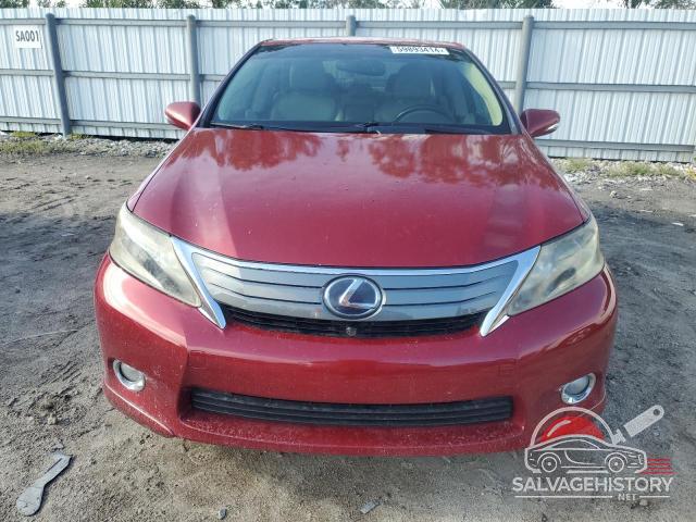 JTHBB1BA2A2029390 2010 LEXUS HS photo no. 5
