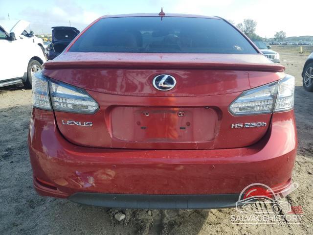 JTHBB1BA2A2029390 2010 LEXUS HS photo no. 6