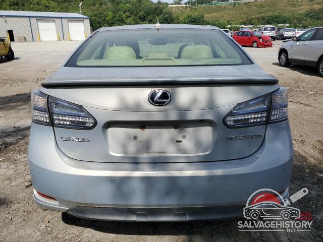 JTHBB1BA9A2003479 2010 LEXUS HS photo no. 6