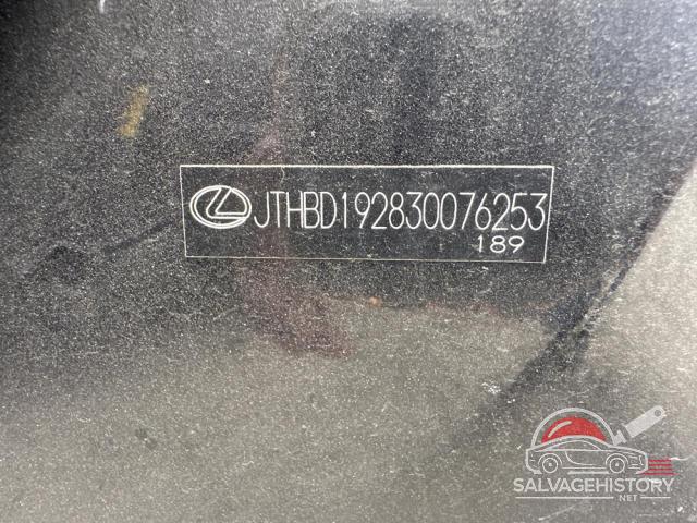 JTHBD192830076253 2003 LEXUS IS photo no. 12