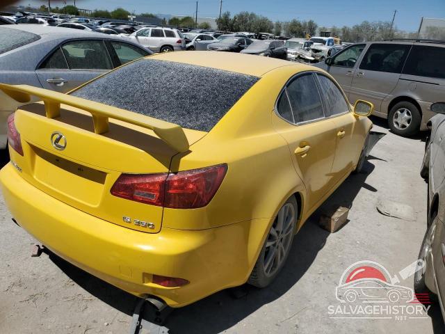 JTHBE262765008041 2006 LEXUS IS photo no. 3