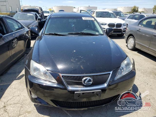 JTHBE262X65003254 2006 LEXUS IS photo no. 5