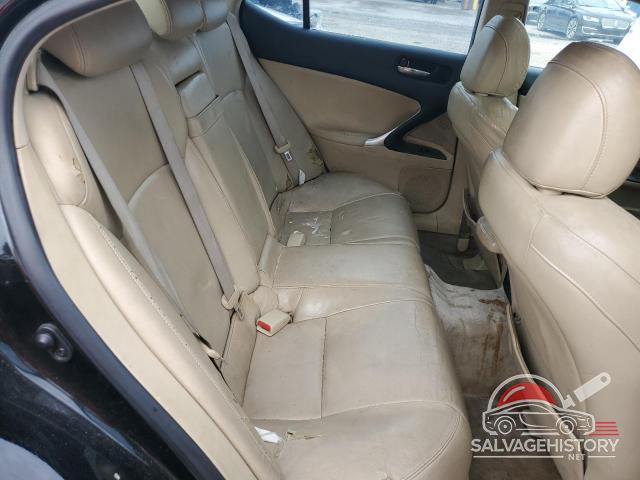 JTHBK262265003936 2006 LEXUS IS photo no. 10