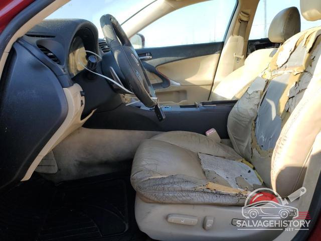 JTHBK262372024927 2007 LEXUS IS photo no. 7