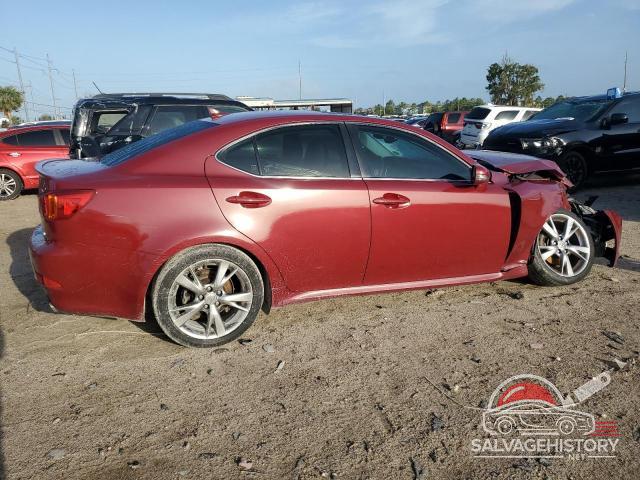 JTHBK262692090388 2009 LEXUS IS photo no. 3