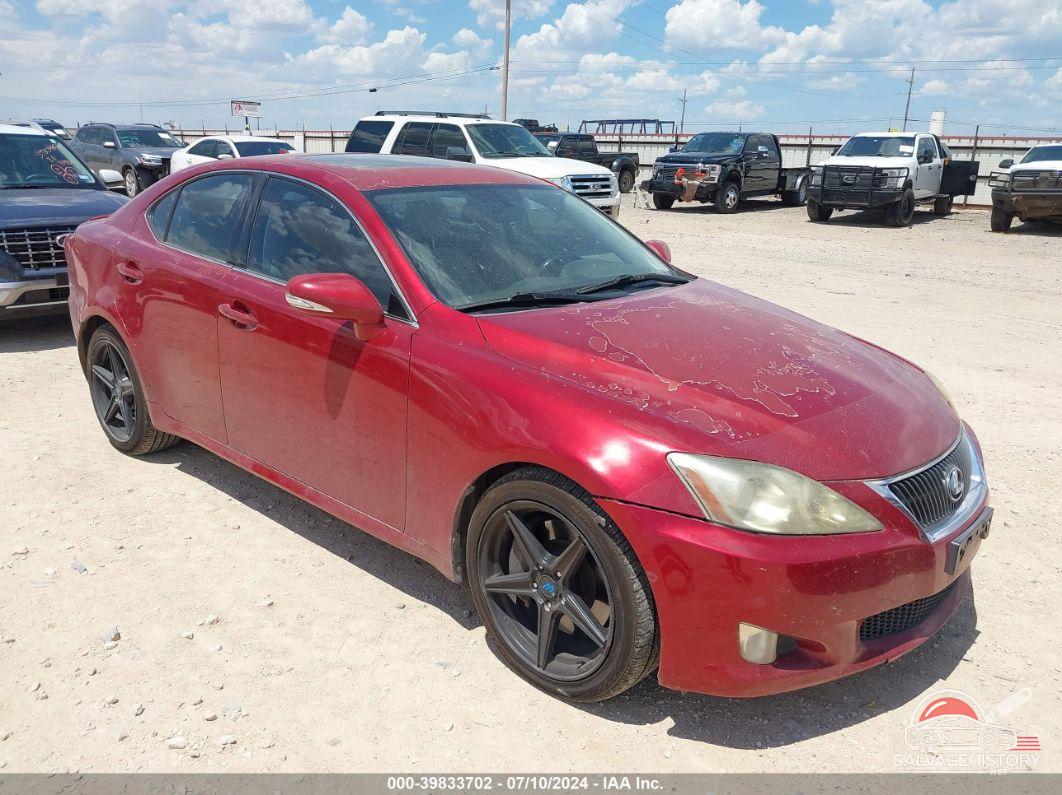 JTHBE5C29A5024837 2010 LEXUS IS photo no. 1
