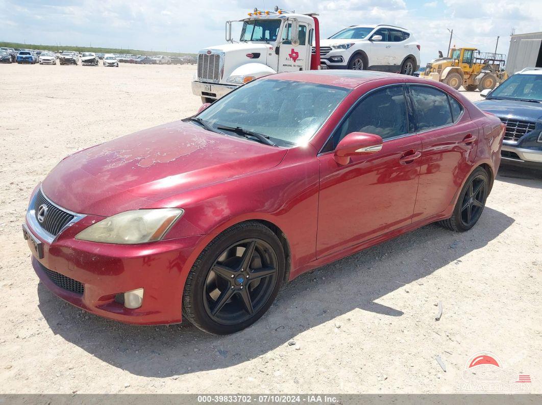 JTHBE5C29A5024837 2010 LEXUS IS photo no. 2