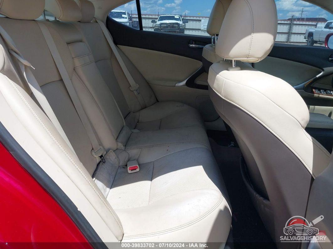 JTHBE5C29A5024837 2010 LEXUS IS photo no. 8