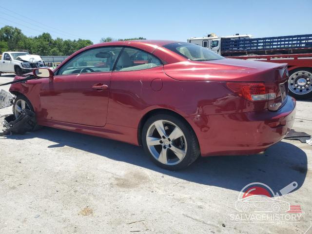 JTHFF2C22A2507830 2010 LEXUS IS photo no. 2