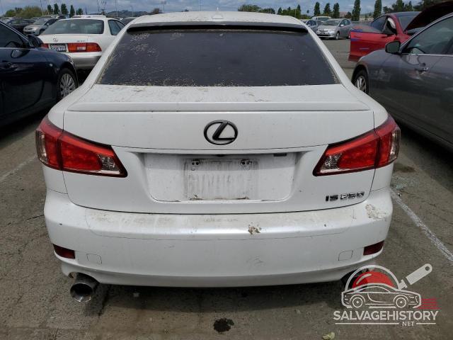 JTHBF5C22B5136748 2011 LEXUS IS photo no. 6