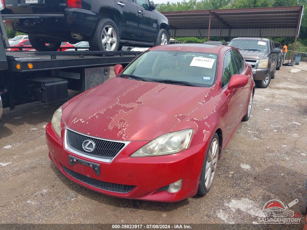 JTHBK262465000388 2006 LEXUS IS 250 photo no. 2
