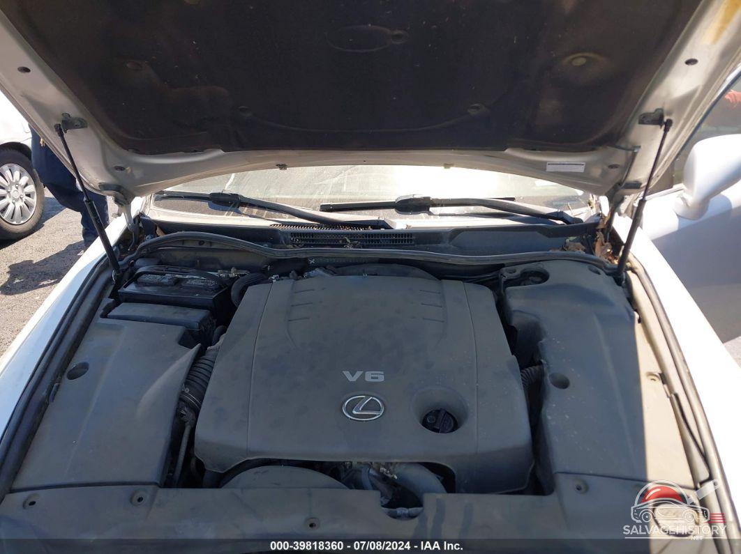 JTHBK262275044987 2007 LEXUS IS 250 photo no. 10