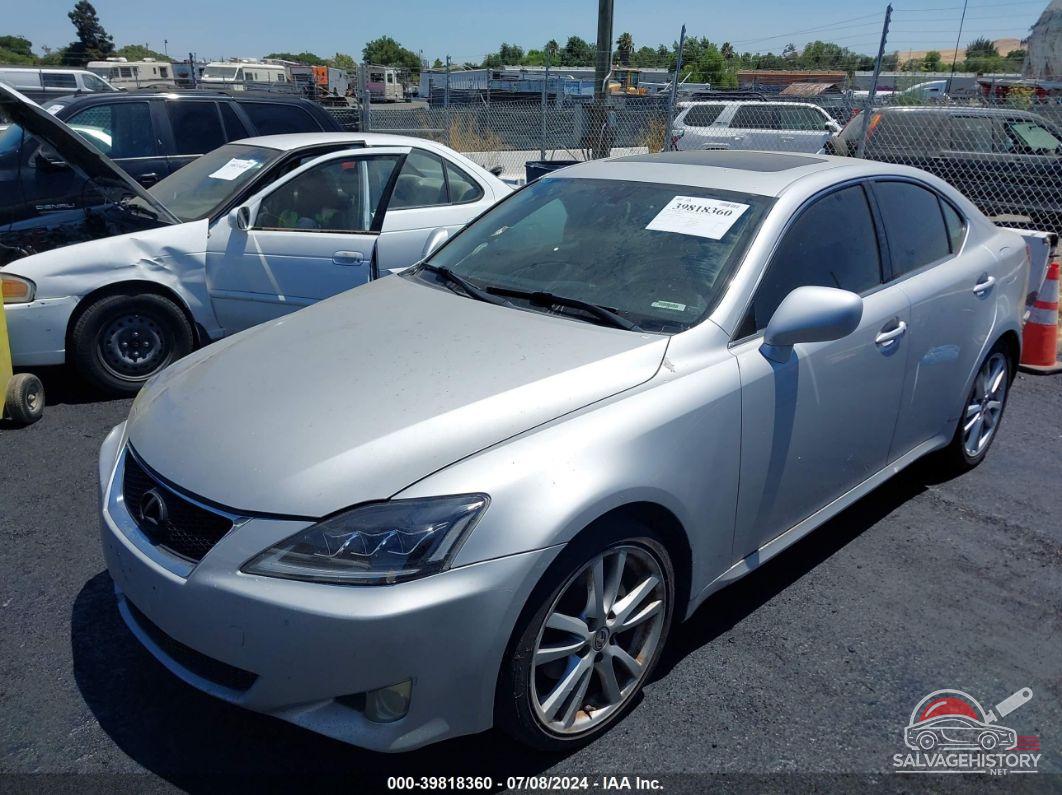 JTHBK262275044987 2007 LEXUS IS 250 photo no. 2