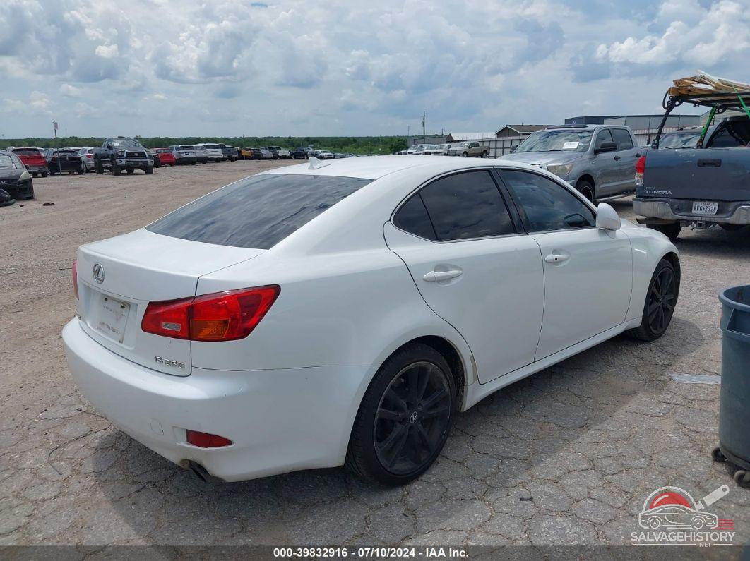 JTHBK262185070434 2008 LEXUS IS 250 photo no. 4