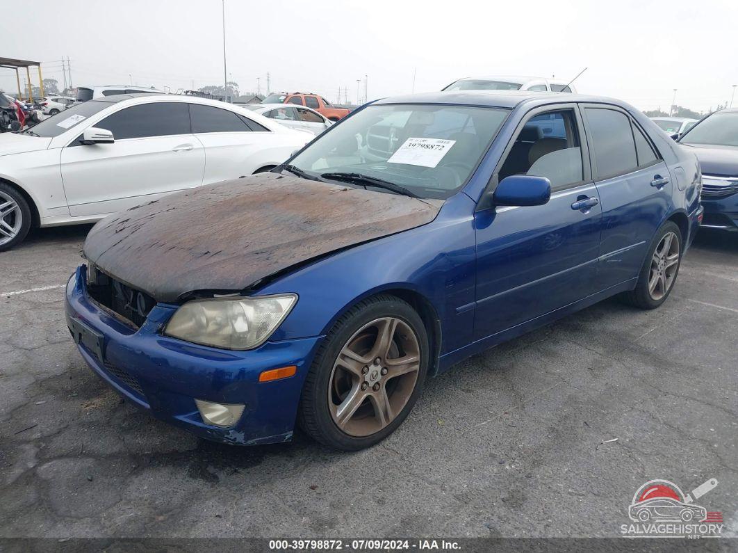 JTHBD182510032077 2001 LEXUS IS 300 photo no. 2