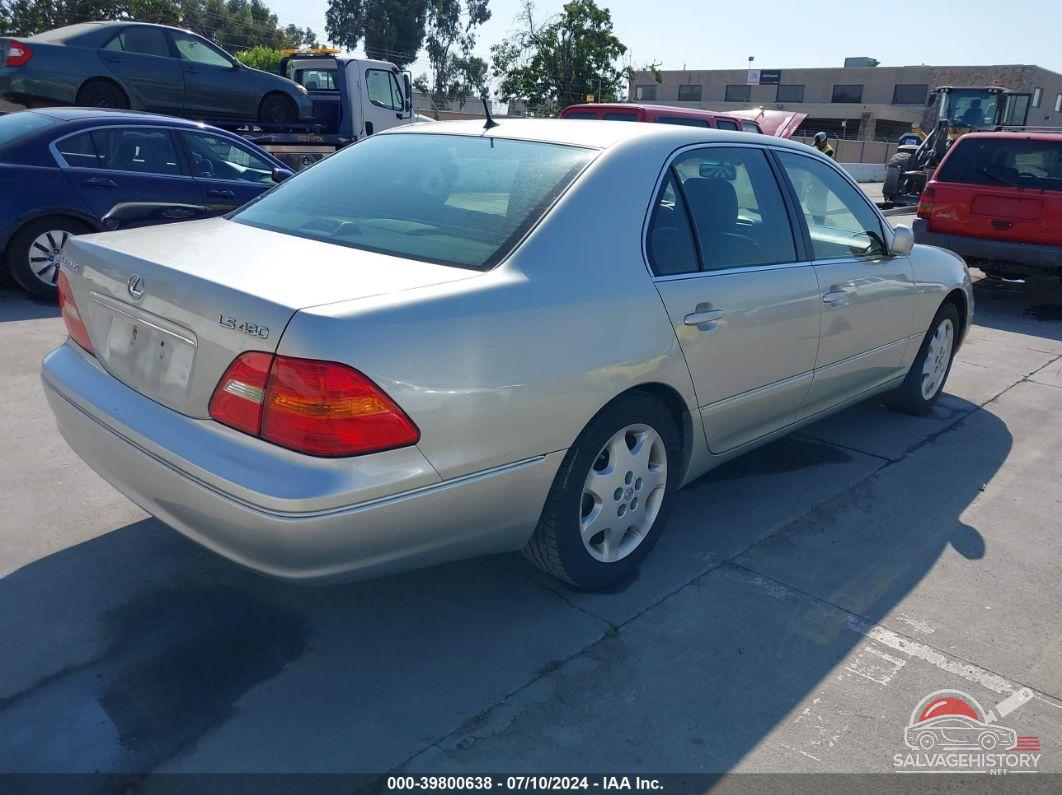 JTHBN30F710009276 2001 LEXUS LS photo no. 4