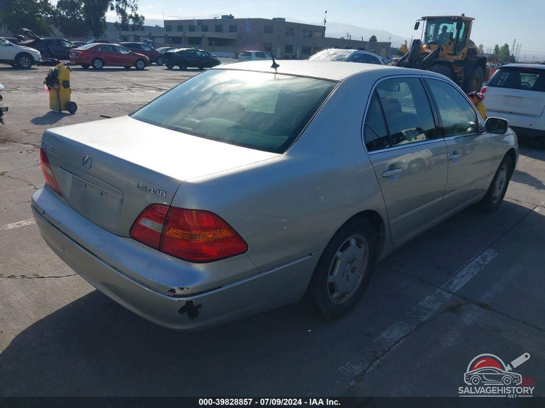 JTHBN30F720066580 2002 LEXUS LS 430 photo no. 4