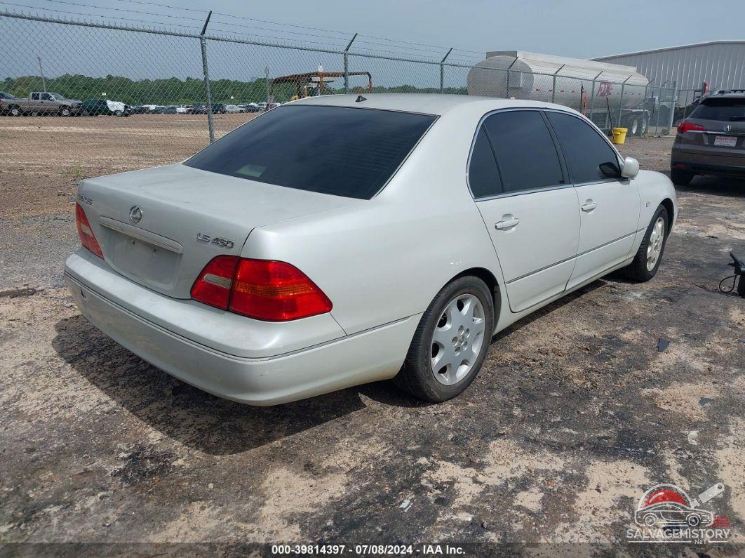 JTHBN30FX30114221 2003 LEXUS LS 430 photo no. 4