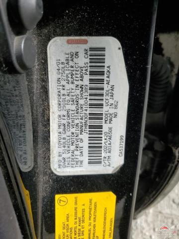 JTHBN30F410041389 2001 LEXUS LS430 photo no. 12