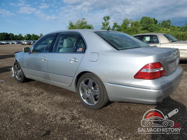 JTHBN36F755003736 2005 LEXUS LS430 photo no. 2