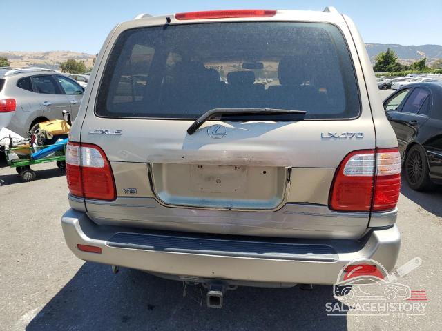 JT6HT00W5X0039151 1999 LEXUS LX470 photo no. 6
