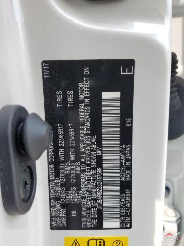 JTJBARBZ2J2157599 2018 LEXUS NX photo no. 14