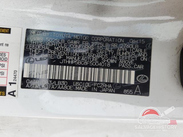 JTHHP5BC8F5004018 2015 LEXUS RC photo no. 12