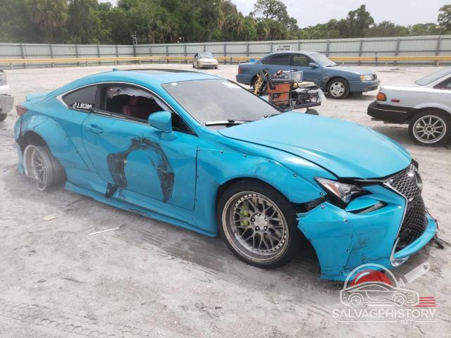 JTHHA5BC7H5006136 2017 LEXUS RC photo no. 4