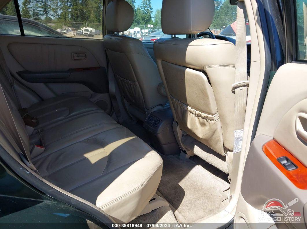 JT6HF10U0Y0153636 2000 LEXUS RX 300 photo no. 8