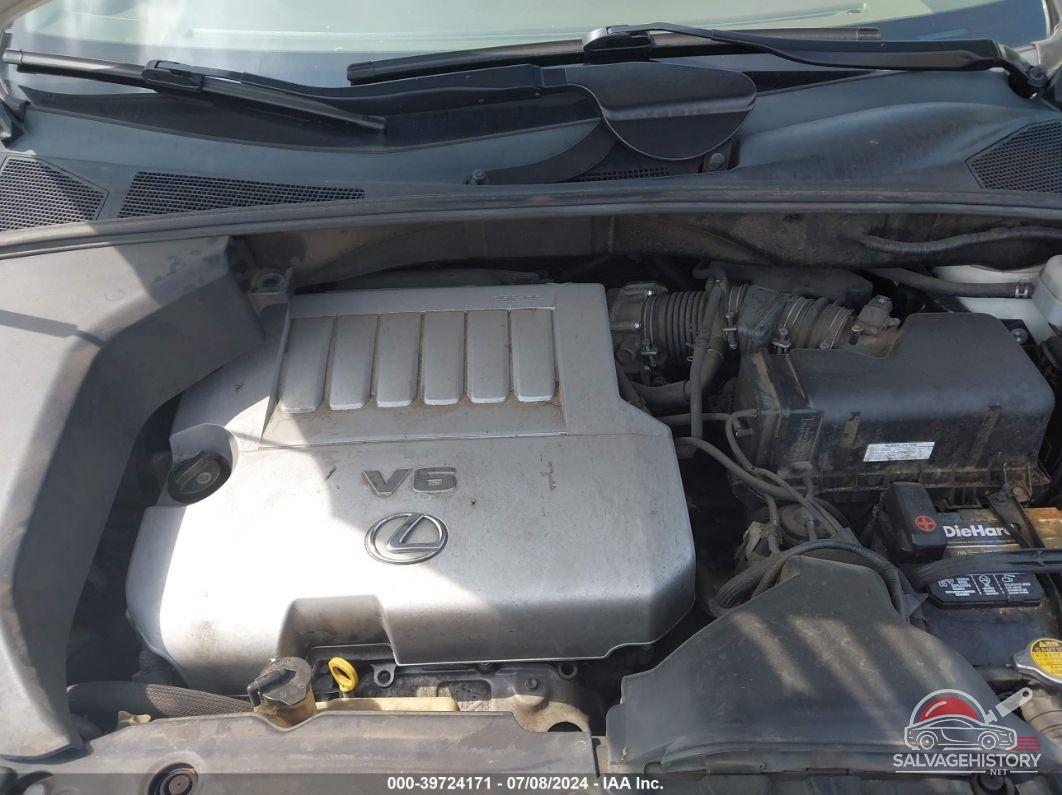 2T2GK31U28C040704 2008 LEXUS RX 350 photo no. 10