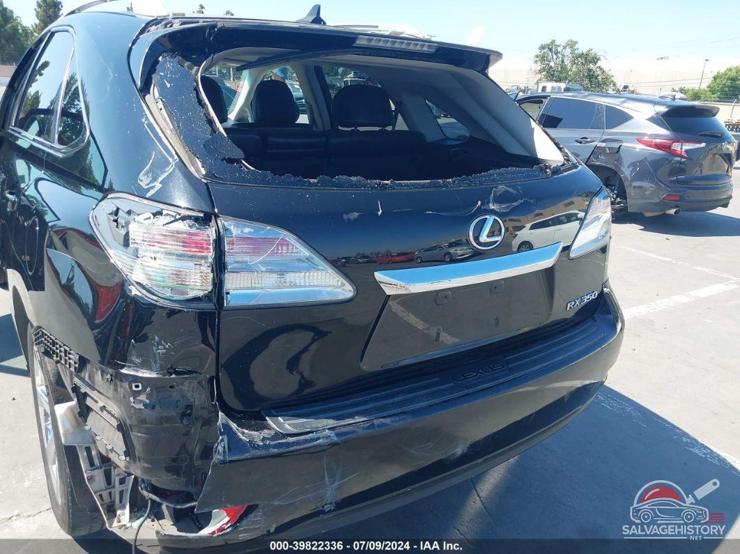 2T2ZK1BA3BC052319 2011 LEXUS RX 350 photo no. 6