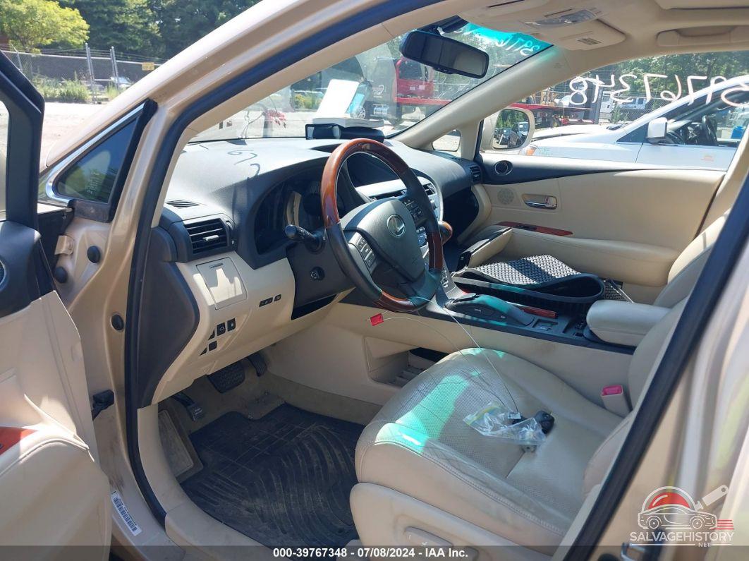 JTJBC1BA6A2006643 2010 LEXUS RX 450H photo no. 5