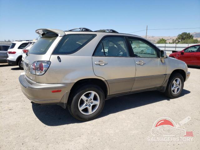 JTJHF10U710202956 2001 LEXUS RX300 photo no. 3