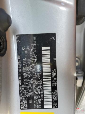 2T2BK1BA4AC073745 2010 LEXUS RX350 photo no. 14