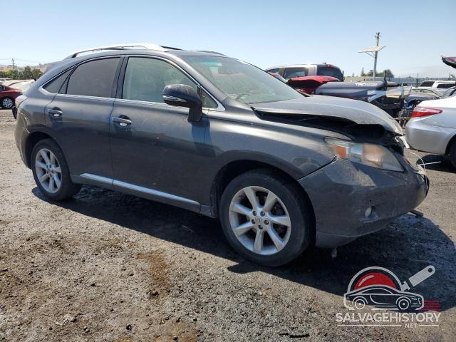 2T2ZK1BA7AC015269 2010 LEXUS RX350 photo no. 4